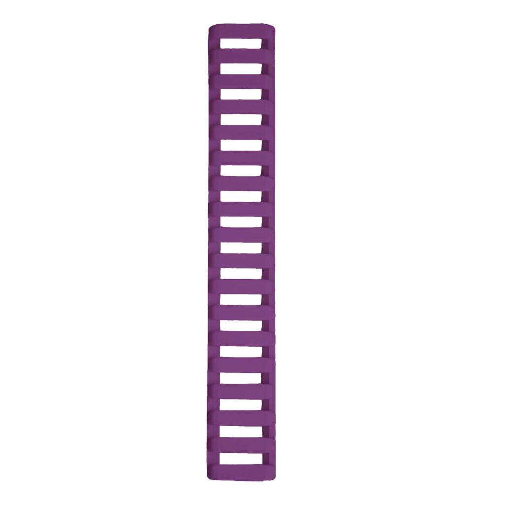 18-Slot Ladder Rail Cover in Purple